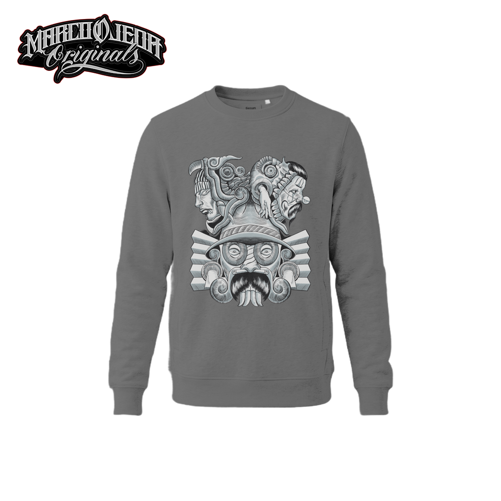 Crewneck Tláloc Gris