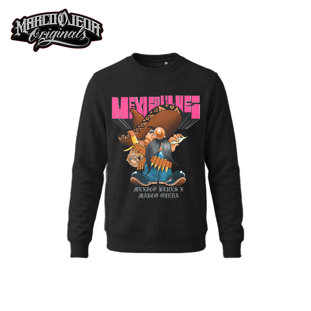 Crewneck Ranchero Negra