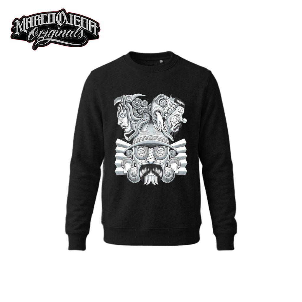 Crewneck Tláloc Negra