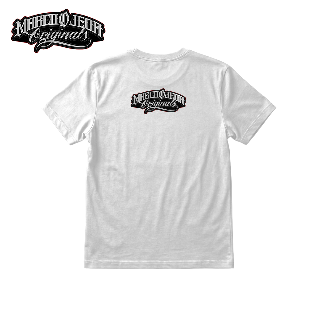 Playera Smile Now Cry Later Blanca