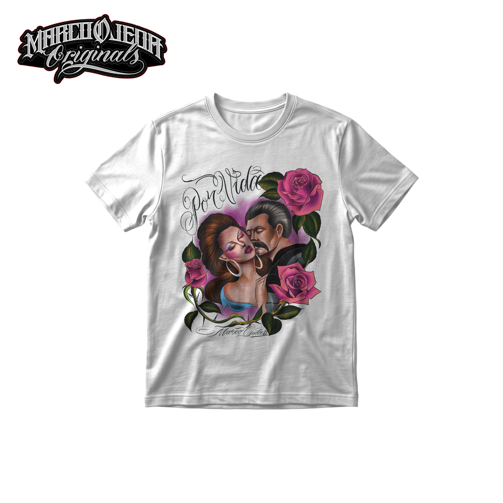 Playera Por Vida Blanca